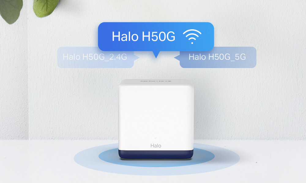 Router MERCUSYS Halo H50G 2-pack