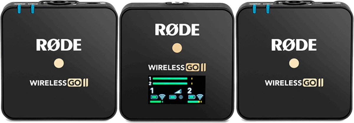 Mikrofon RODE Wireless GO II kompaktowe rozmiary