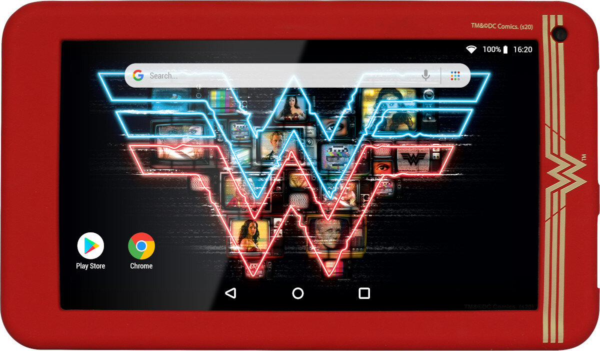 Tablet E-STAR Hero Wonder Woman duzy komfortowy ekran