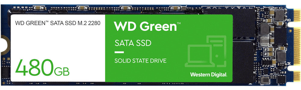 Dysk WD Green 480GB SSD pojemność miejsce format przeznaczenie działanie