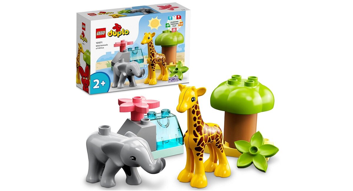 LEGO Duplo Dzikie zwierzęta Afryki 10971 żyrafa słoń Od lat dla Was