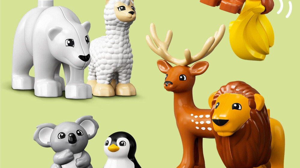 LEGO Duplo Dzikie zwierzęta świata  - figurki