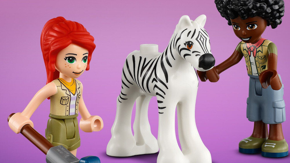 LEGO Friends Mia ratowniczka dzikich zwierząt  - zebra