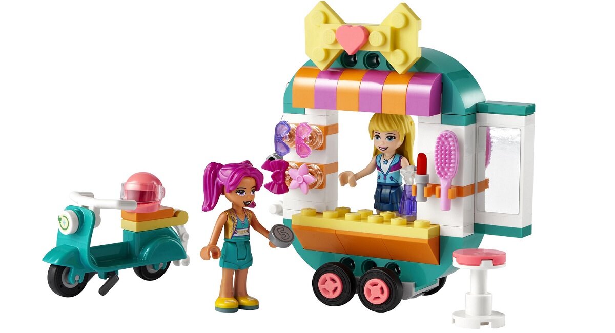 LEGO Friends Mobilny butik 41719 Ciekawy prezent na każdą okazję dla stylowych dzieci 