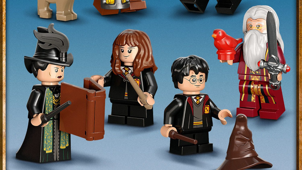 LEGO Harry Potter Komnata Dumbledore'a w Hogwarcie  - figurki