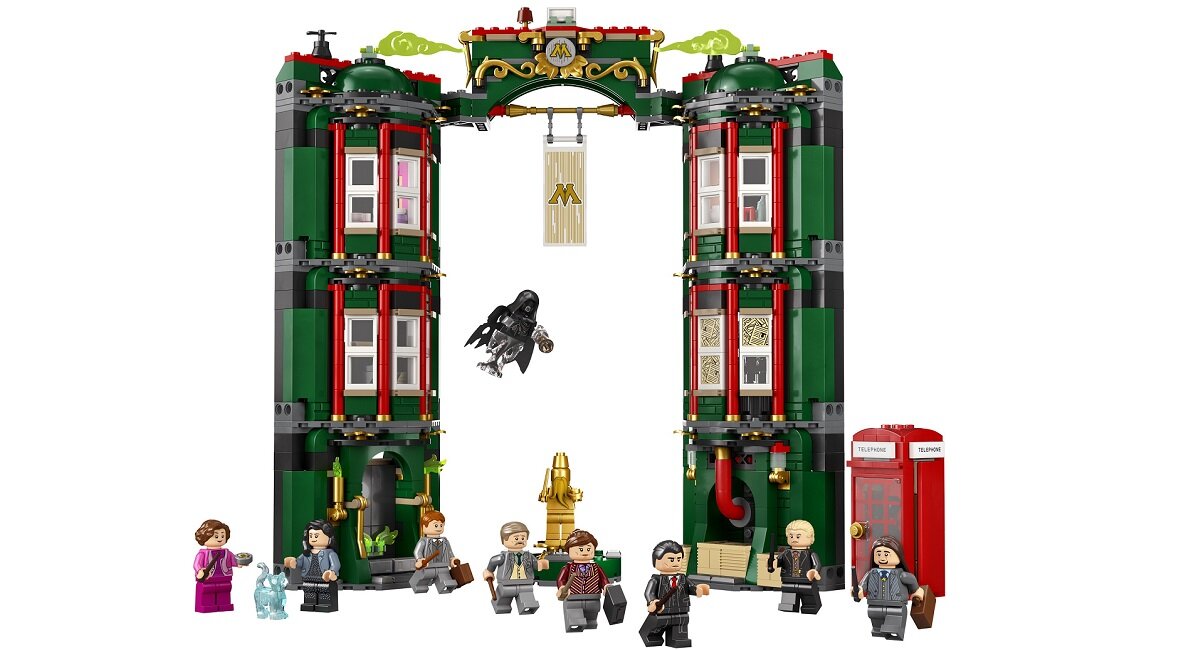 LEGO Harry Potter Ministerstwo Magii 76403 Zabawa napędzana wyobraźnią