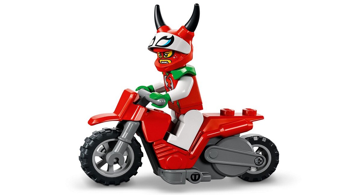 LEGO City Motocykl kaskaderski brawurowego skorpiona 60332 Motocykl kaskaderski bez baterii 