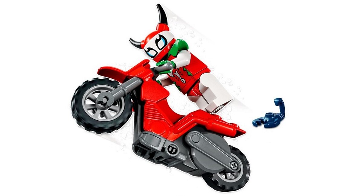 LEGO City Motocykl kaskaderski brawurowego skorpiona 60332 