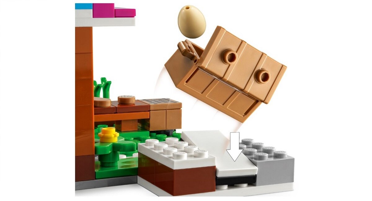 LEGO Minecraft Piekarnia 21184 Pomoc w rozwoju życiowych umiejętności