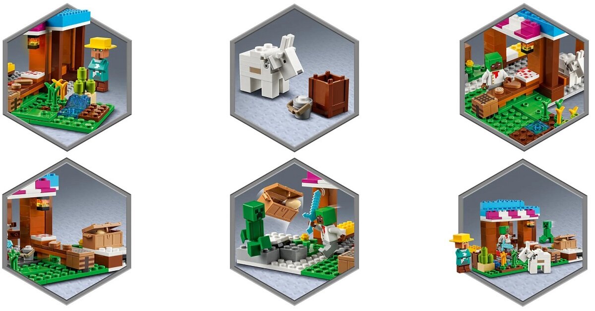 LEGO Minecraft Piekarnia 21184 Od lat dla Was