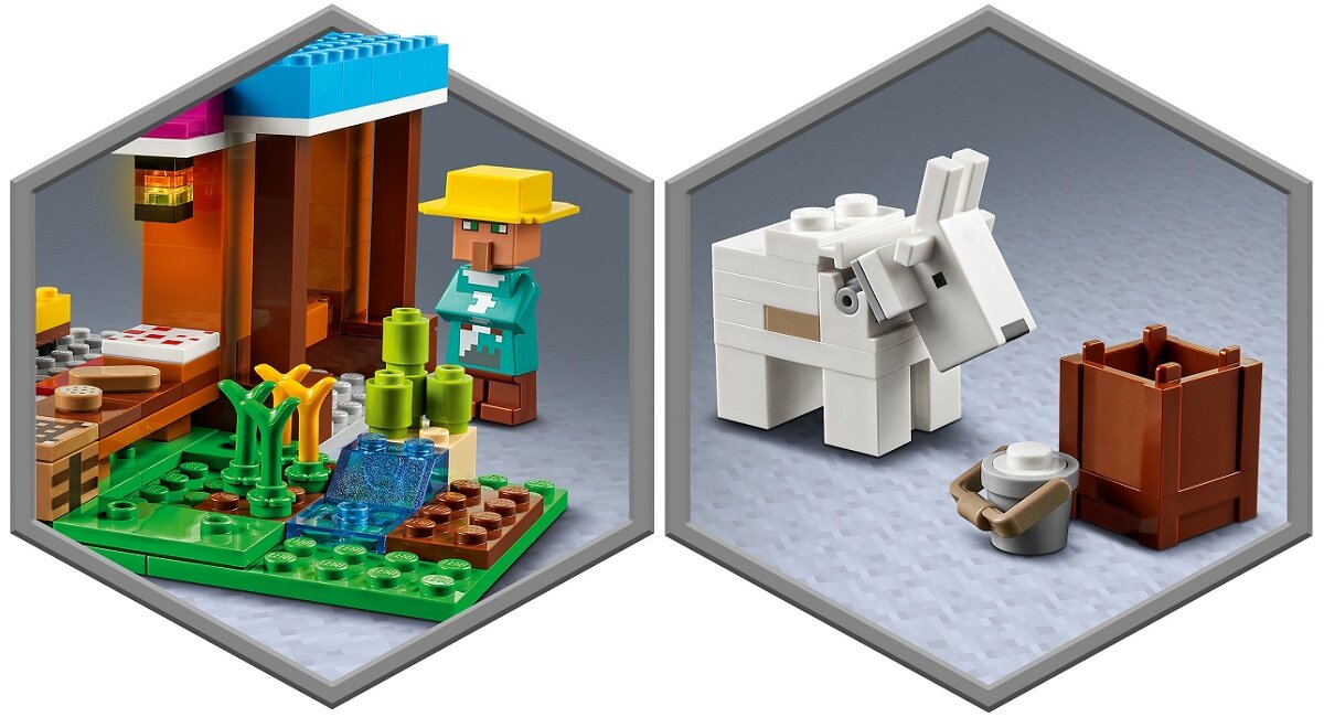 LEGO Minecraft Piekarnia 21184 
Zabawa w przebudowywanie dla kreatywnych dzieci
