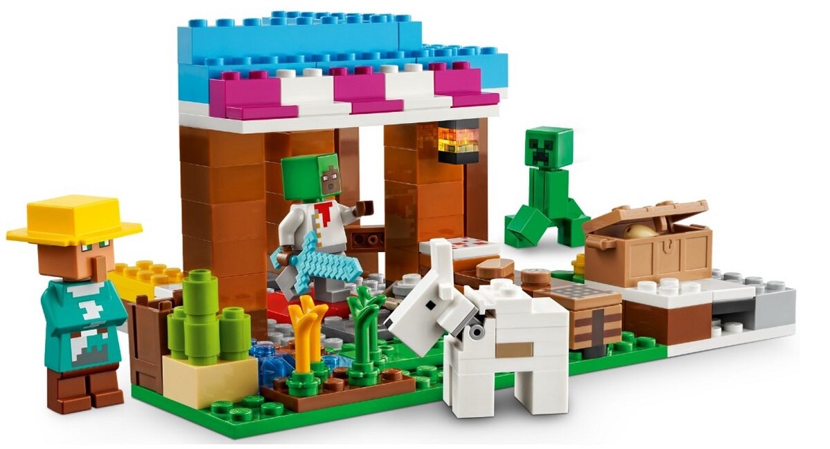 LEGO Minecraft Piekarnia 21184 Prezent dla dzieci 