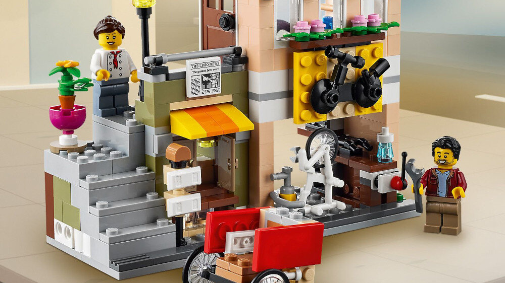 LEGO Creator Sklep z kluskami w śródmieściu  - warsztat