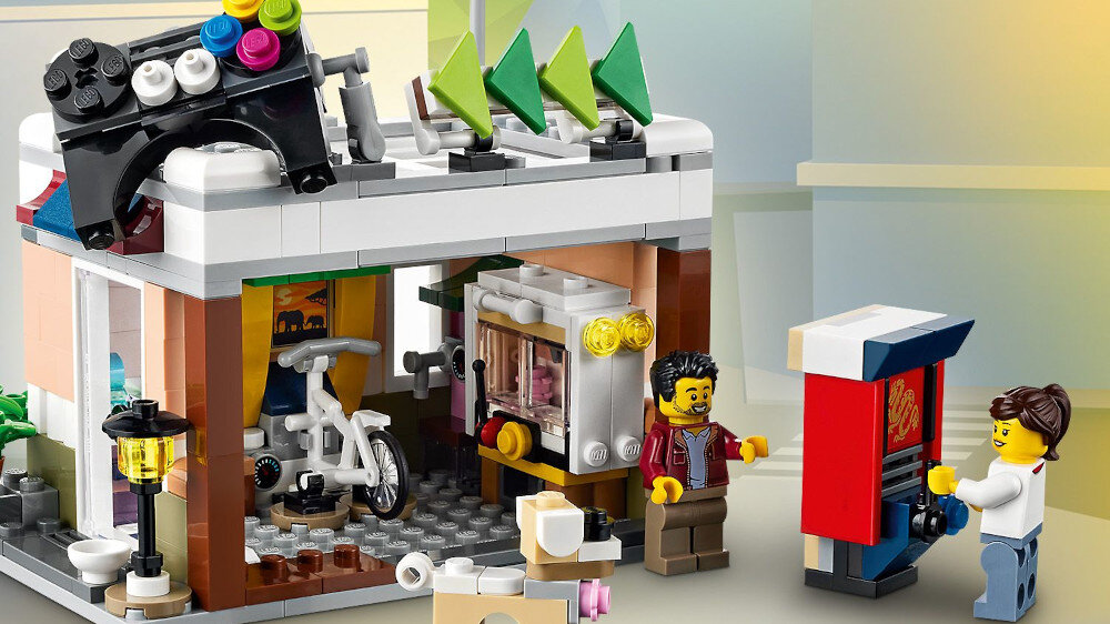 LEGO Creator Sklep z kluskami w śródmieściu  - salon