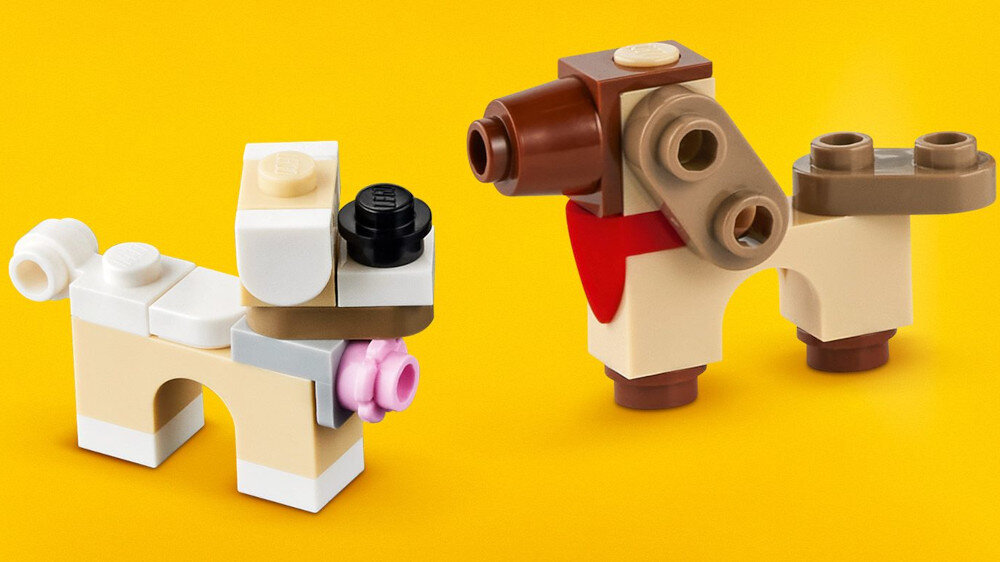 LEGO Creator Sklep z kluskami w śródmieściu  - pies