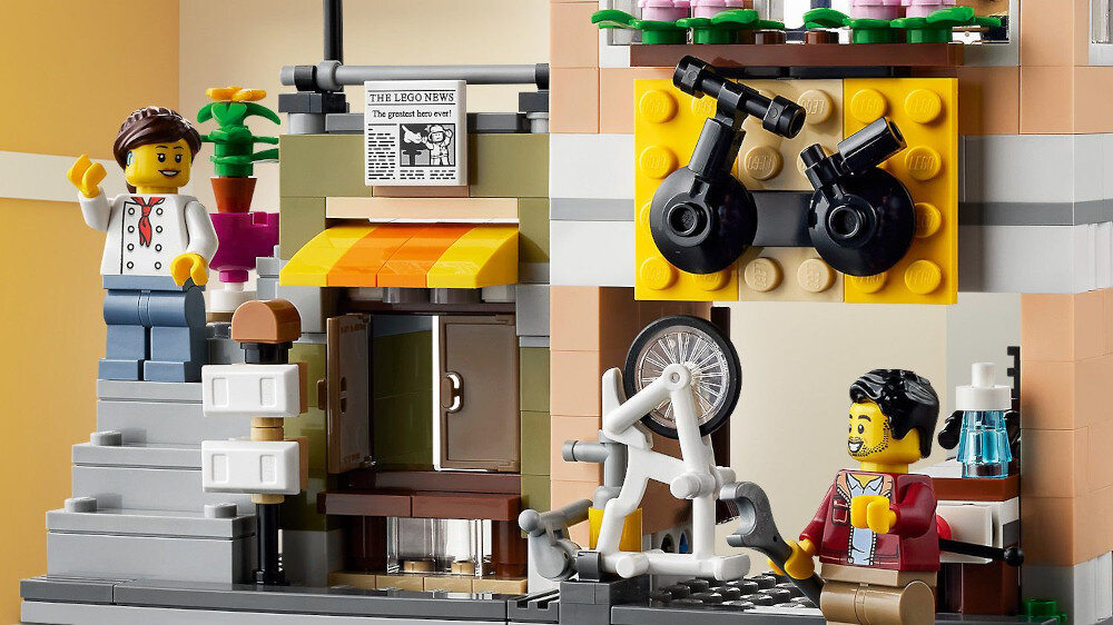 LEGO Creator Sklep z kluskami w śródmieściu  - figurki