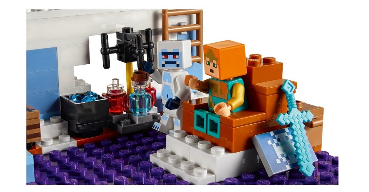 LEGO Minecraft Lodowy zamek 21186 Od lat dla Was
