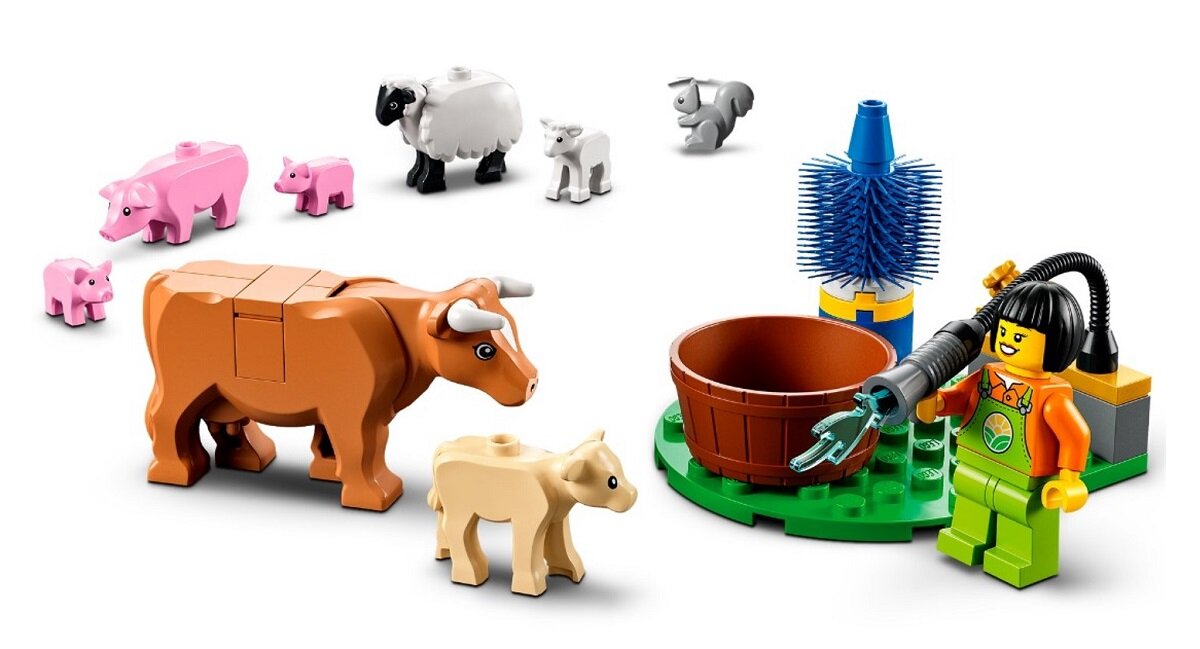 LEGO City Stodoła i zwierzęta gospodarskie 60346 kreatywna zabawa prawidłowy rozwój merytoryczny dziecka klocki figurki minifigurki bez zasilania klasyczna zabawa wysoka jakość lego wielogodzinna zabawa Od lat dla Was