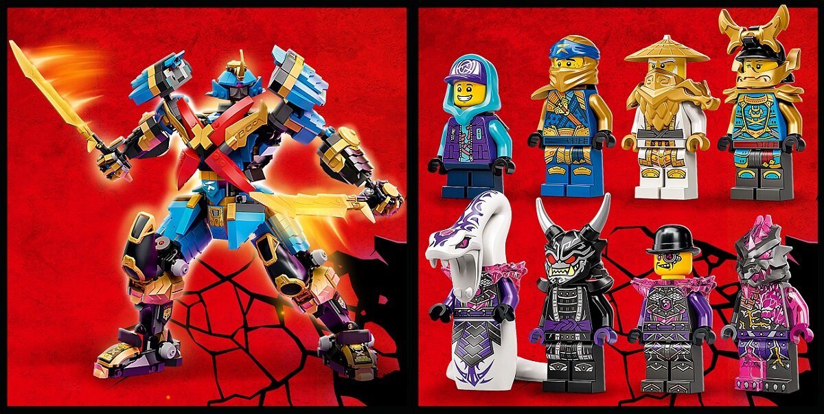 LEGO Ninjago Mech Samuraj X Nyi 71775 Pomysł na prezent dla fanów 