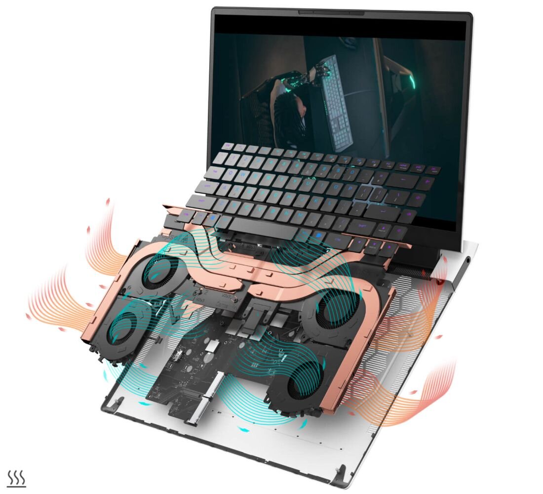 Laptop DELL Alienware x15 R2 15R2 - Alienware Cryo-Tech 