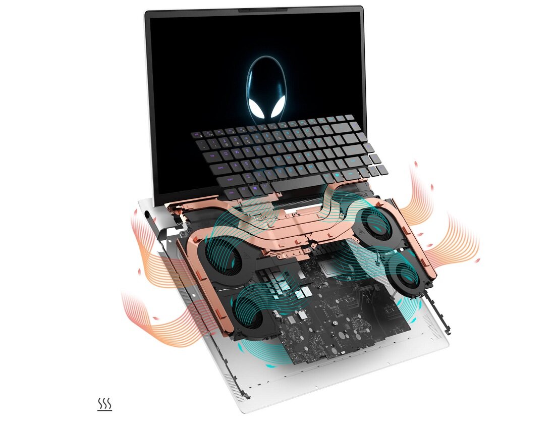 Laptop DELL Alienware x17 R2 15R2 - Alienware Cryo-Tech 