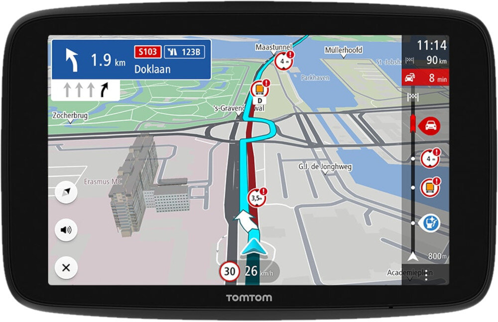 Nawigacja TOMTOM GO Expert 5 dostosowywanie tras