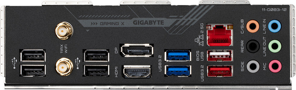 Plyta glowna GIGABYTE B660 Gaming X AX przydatne zlacza USB