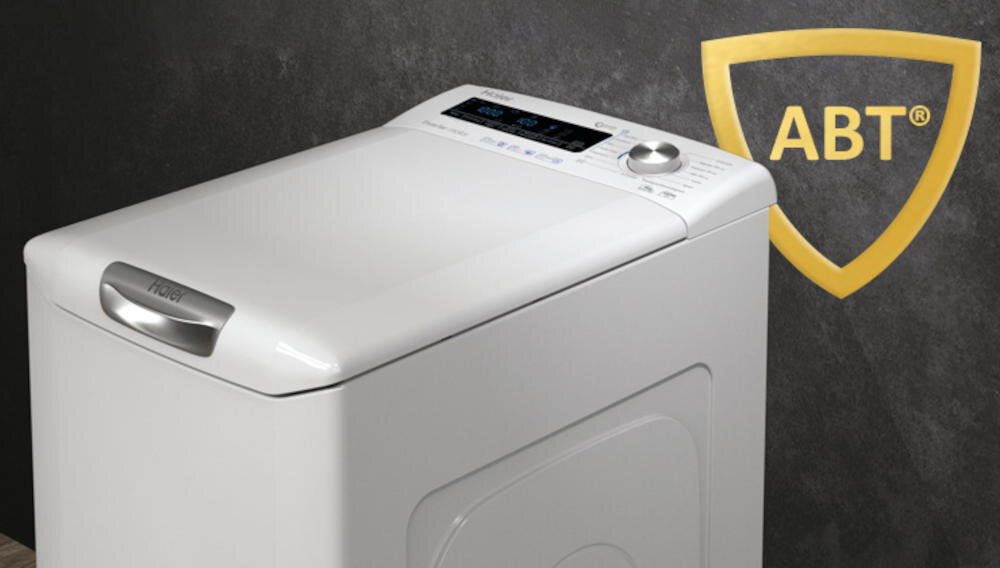 HAIER RTXSG48TMCE-16 pralka higiena pranie technologia antybakteryjna abt pleśń bakterie zarazki szuflada detergent uszczelka bęben