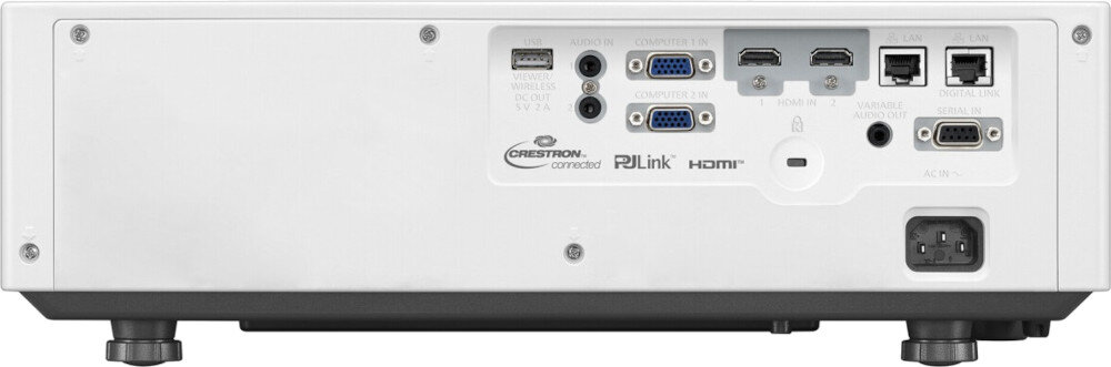 Projektor PANASONIC PT-VMZ51SEJ porty gniazda podłączenie łączność