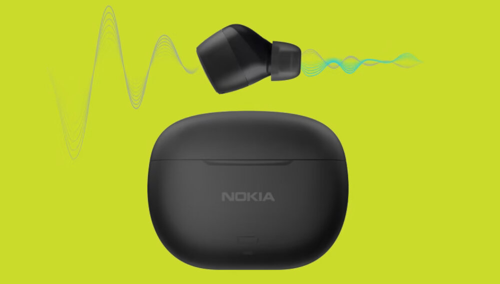 Słuchawki dokanałowe NOKIA Earbuds Pro TWS-521 Czarny dźwięk moc łączność szumy redukcja szumów hałas głośność zakres częstotliwość waga zasilanie ładowanie złącze port wtyczka działanie etui smartfon sterowanie wygoda muzyka