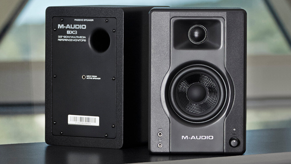 Kolumny głośnikowe M-AUDIO BX3  - moc