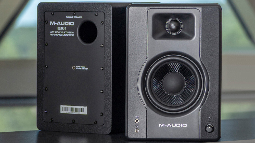 Kolumny głośnikowe M-AUDIO BX4  - moc