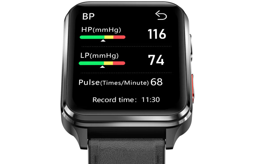 Smartwatch KUMI GT5 Pro aplikacja zdrowie rodziny raporty członkowie zdrowie 