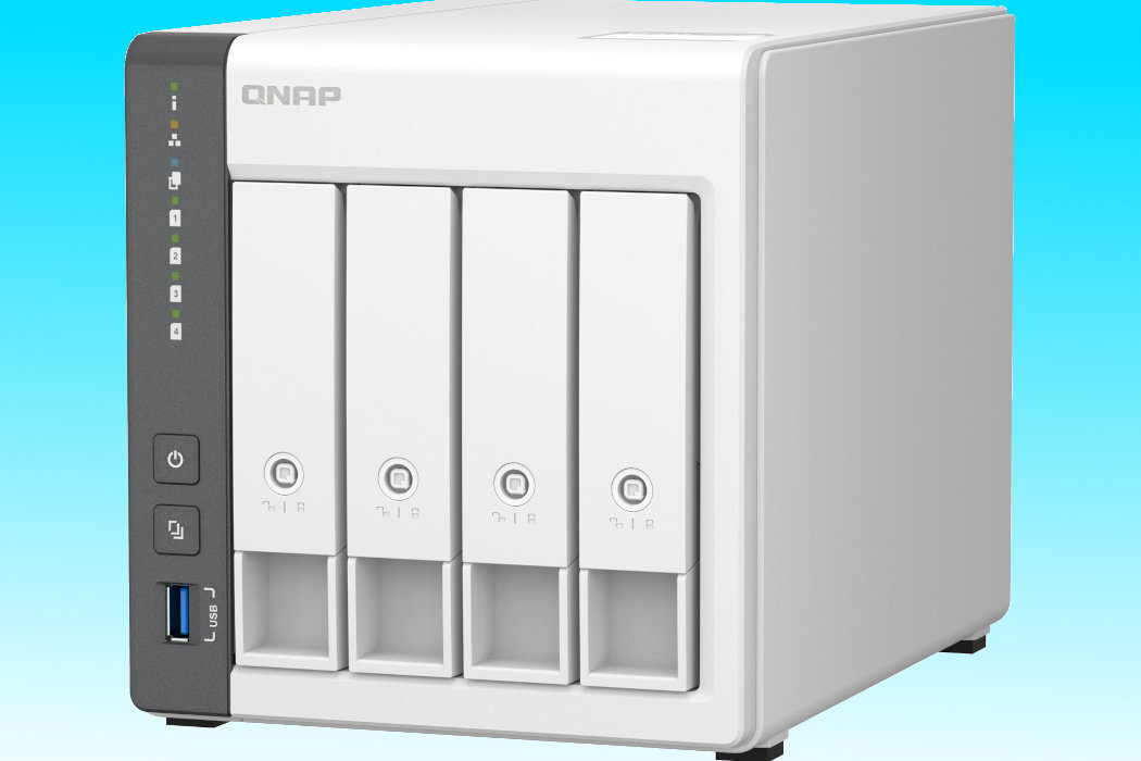 Serwer plików QNAP TS-433-4G rozmiary chłodzenie
