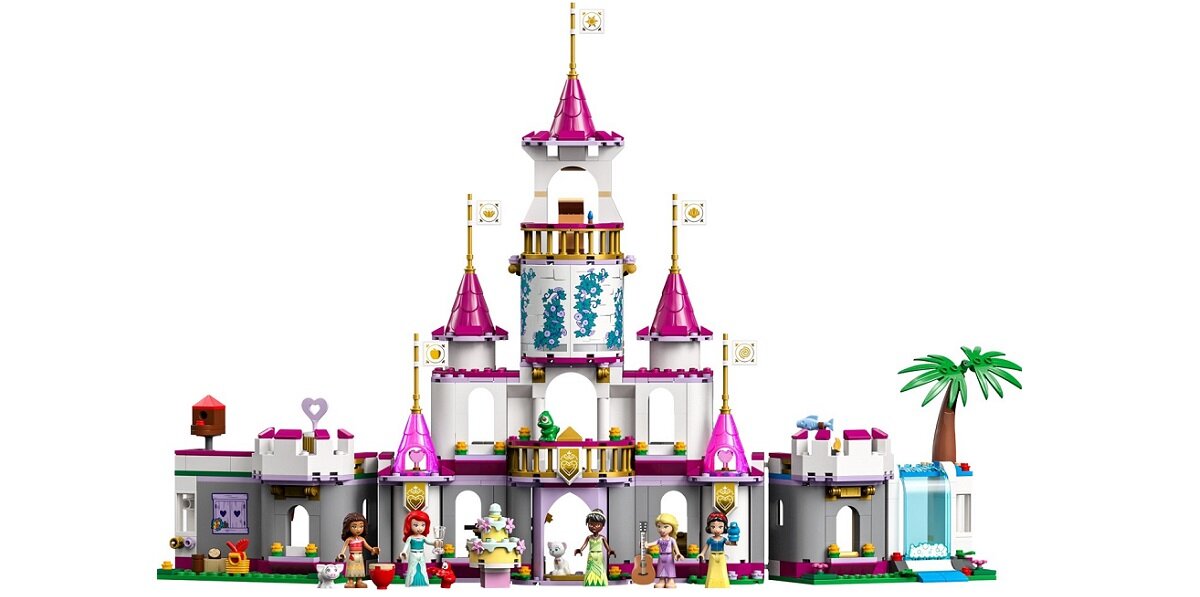 LEGO Disney Princess Zamek wspaniałych przygód 43205 Do zabawy i ozdoby