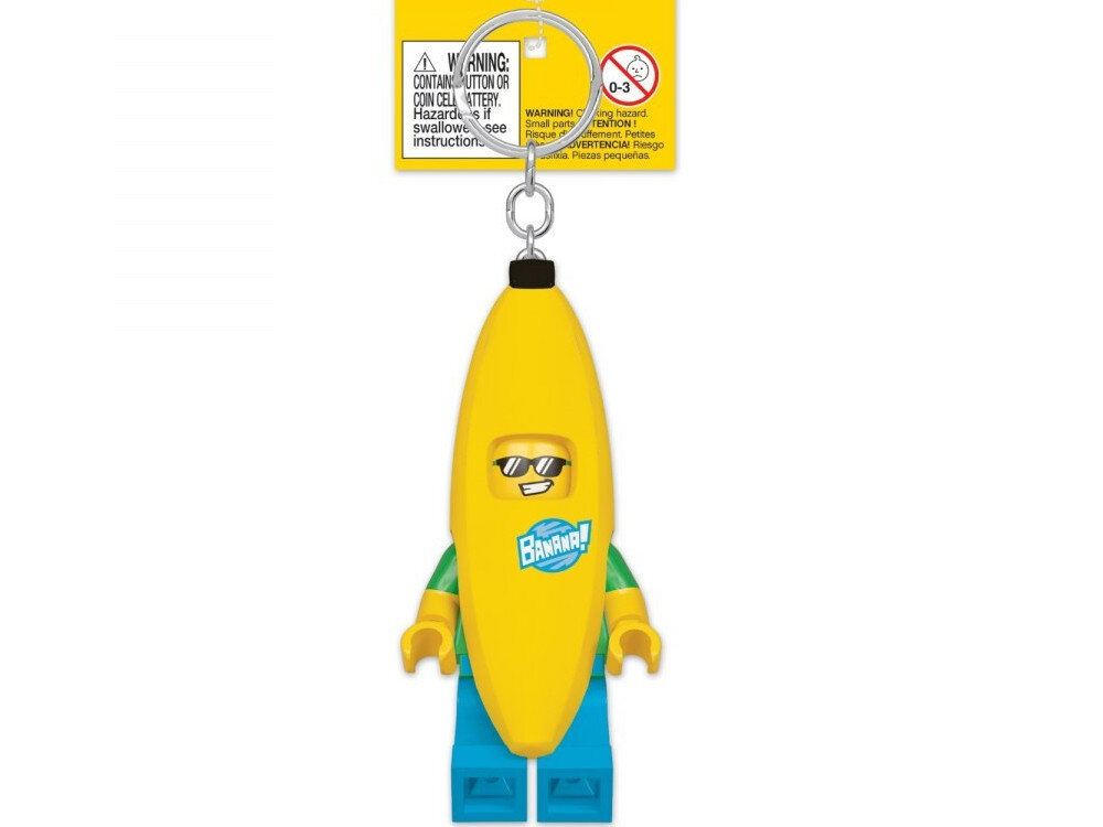 Brelok LEGO Classic Banan LGL-KE118 z latarką timer ustawienie