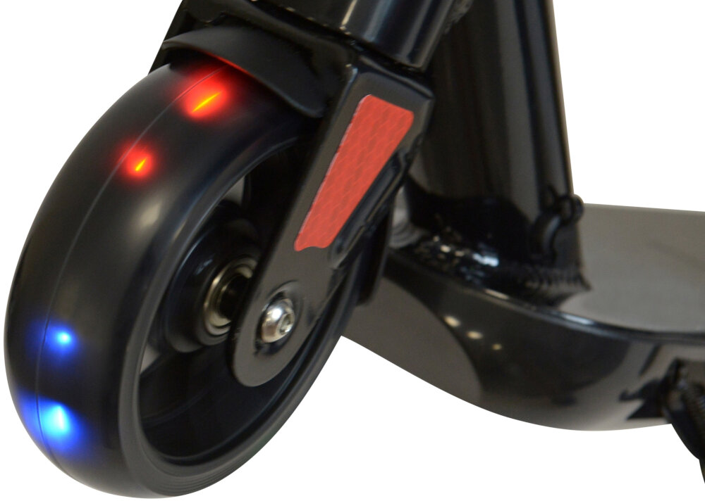 LEXGO U4 KIDS dwa pelne kola przednie srednica 5 cali tylne 3,5-calowe z wysokogatunkowej gumy odpornej na uszkodzenia mechaniczne swoboda plynnego poruszania sie