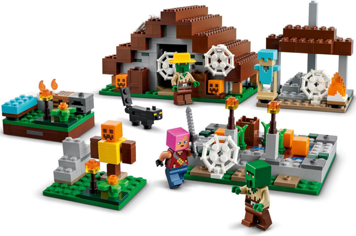 LEGO Minecraft Opuszczona wioska 21190 wyglad sceneria
