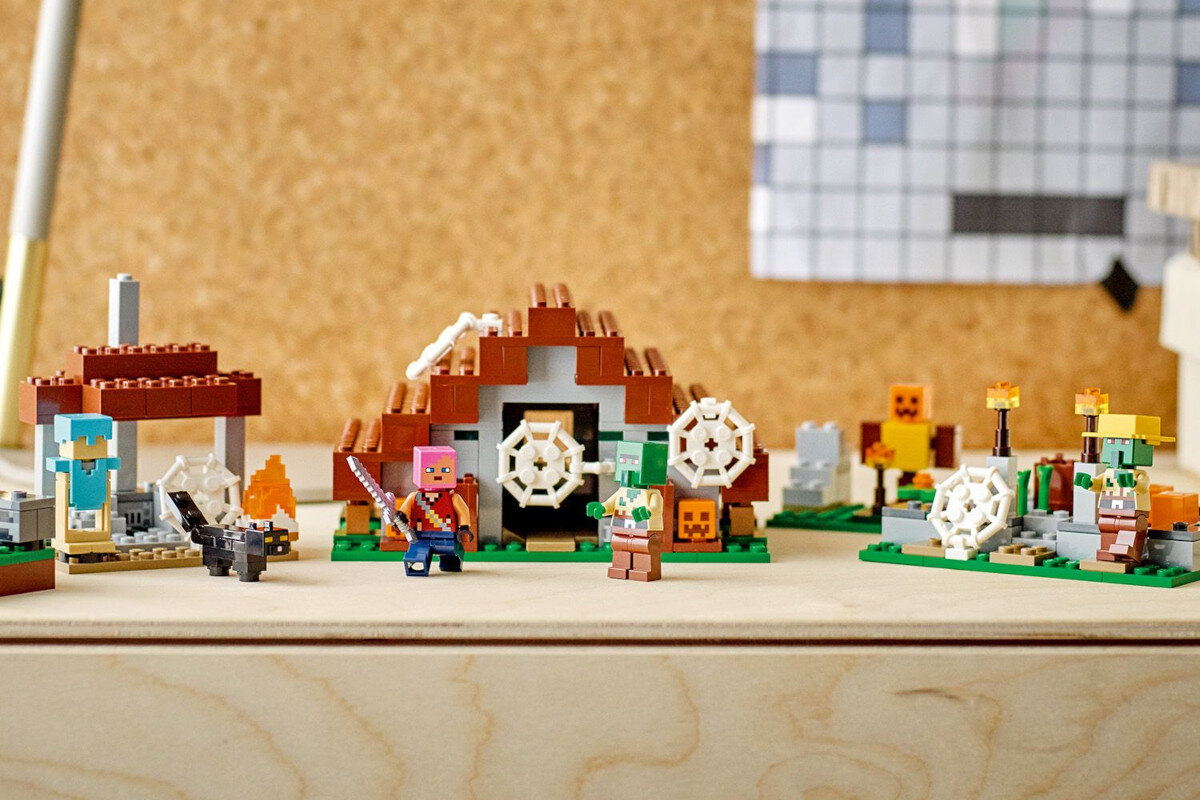 LEGO Minecraft Opuszczona wioska 21190 pomysl na prezent