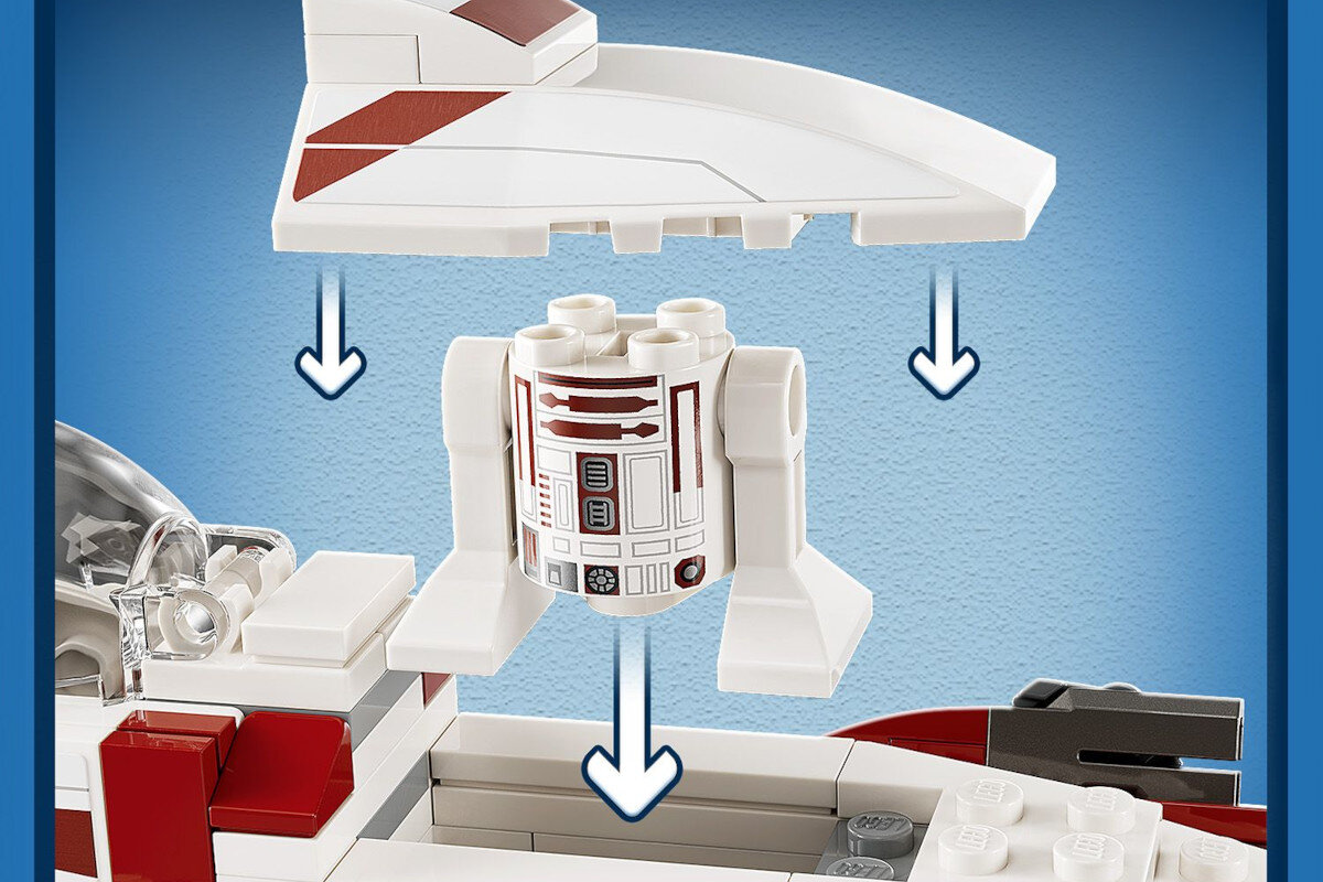 LEGO Star Wars Mysliwiec Jedi Obi-Wana Kenobiego 75333 aplikacja instrukcje