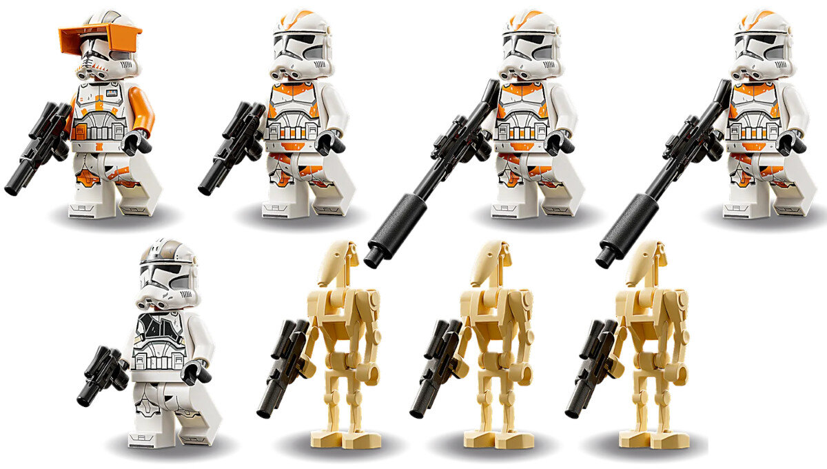 LEGO Star Wars Maszyna krocząca AT-TE 75337 minifigurki postaci