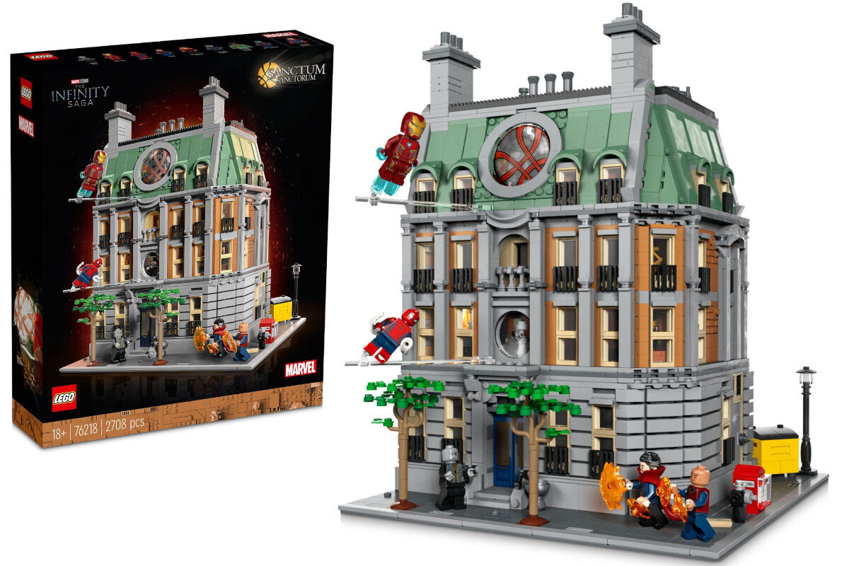 LEGO Marvel Sanctum Sanctorum 76218 elementy wymiary