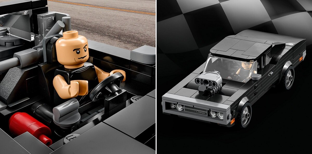 LEGO Speed Champions Fast & Furious 1970 Dodge Charger R-T 76912 Wspaniały dodatek do kolekcji Speed Champions