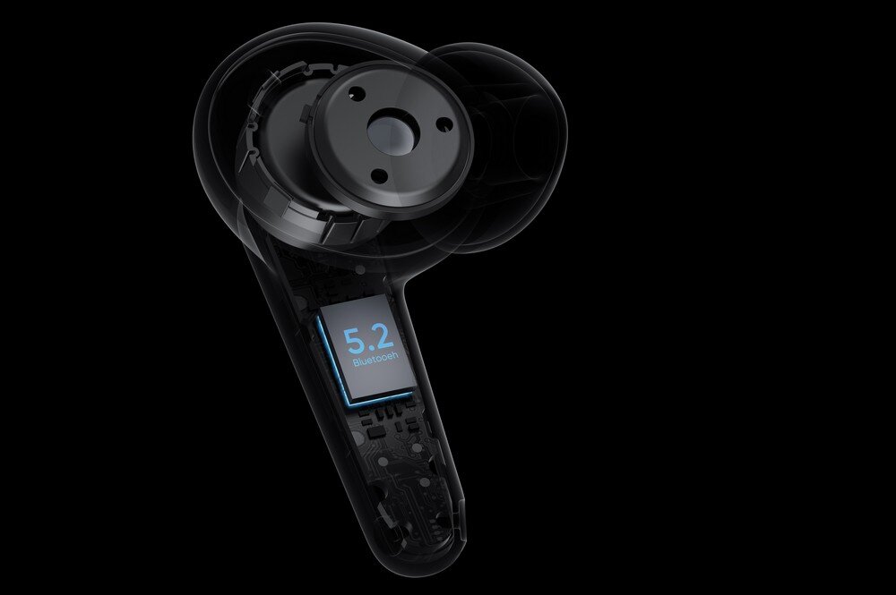 Słuchawki dokanałowe REALME Buds Air 3 Neo dźwięk moc łączność szumy redukcja szumów hałas głośność zakres częstotliwość waga zasilanie ładowanie złącze port wtyczka działanie etui smartfon sterowanie wygoda muzyka