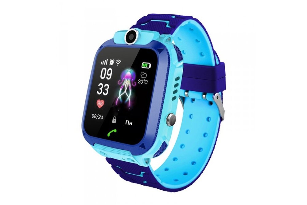 Smartwatch GOGPS K16S ekran bateria czujniki zdrowie sport pasek ładowanie pojemność rozdzielczość łączność sterowanie krew puls rozmowy smartfon aplikacja
