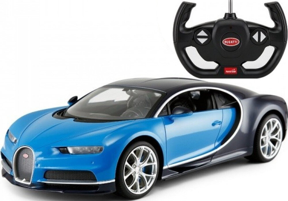 Samochód zdalnie sterowany RASTAR Bugatti Chiron zestaw elementy