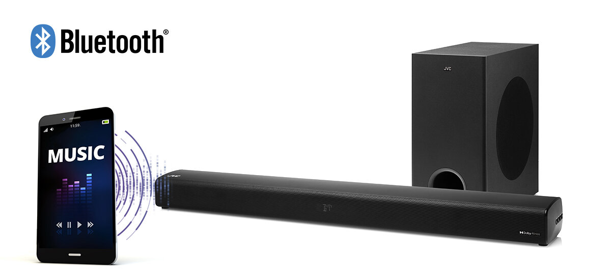 Soundbar JVC TH-E741B Czarny bluetooth 5.1 profile A2DP AVRCP