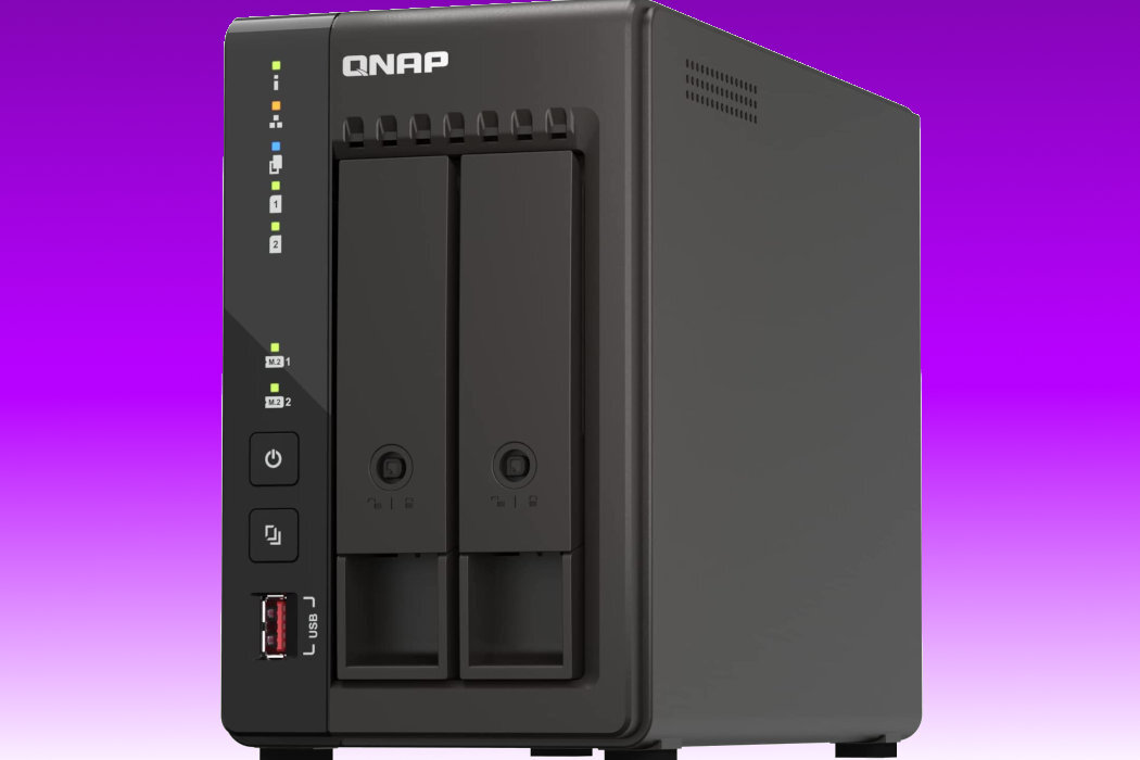 Serwer plików QNAP TS-253E-8G Qfile QuMagie