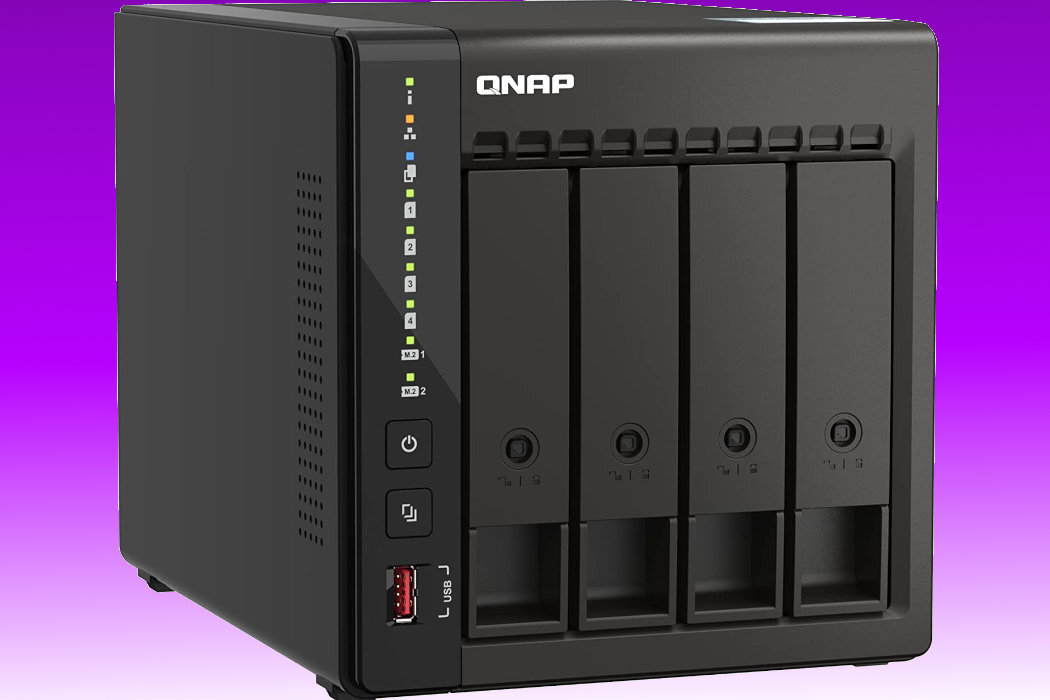 Serwer plików QNAP TS-453E-8G Qfile QuMagie