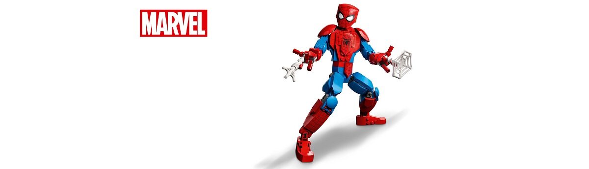 LEGO Marvel Figurka Spider-Mana 76226 Wciągająca zabawa w budowanie